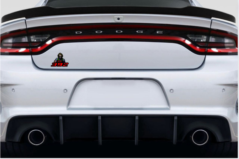 Emblème de calandre DODGE avec logo Hellcat