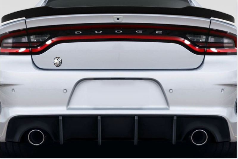 Dodge Stainless Steel Emblem & Badges set with Mopar Skull logo Dodge emblems decoinfabric