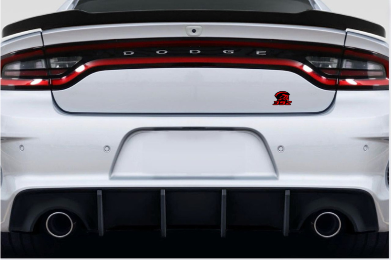 Dodge Emblem & Badges set with Reaper 392 logo Dodge emblems decoinfabric