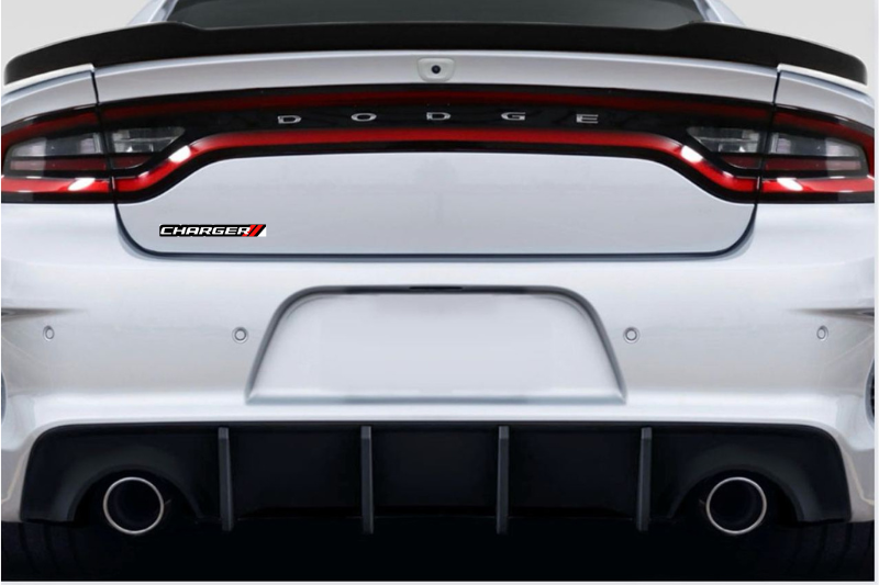 Dodge Emblem & Badges set with Dodge Charger logo (Type 2) Dodge emblems decoinfabric