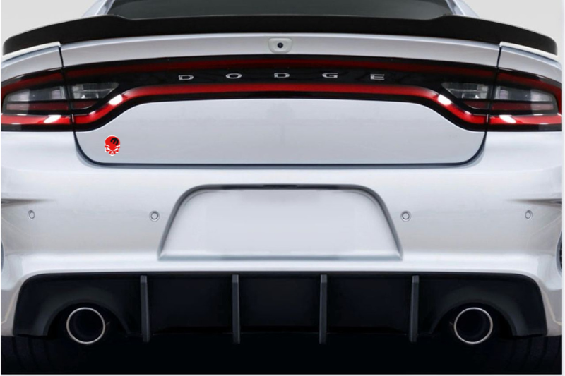 Dodge Emblem & Badges set with Mopar Skull logo (Type 6) Dodge emblems decoinfabric