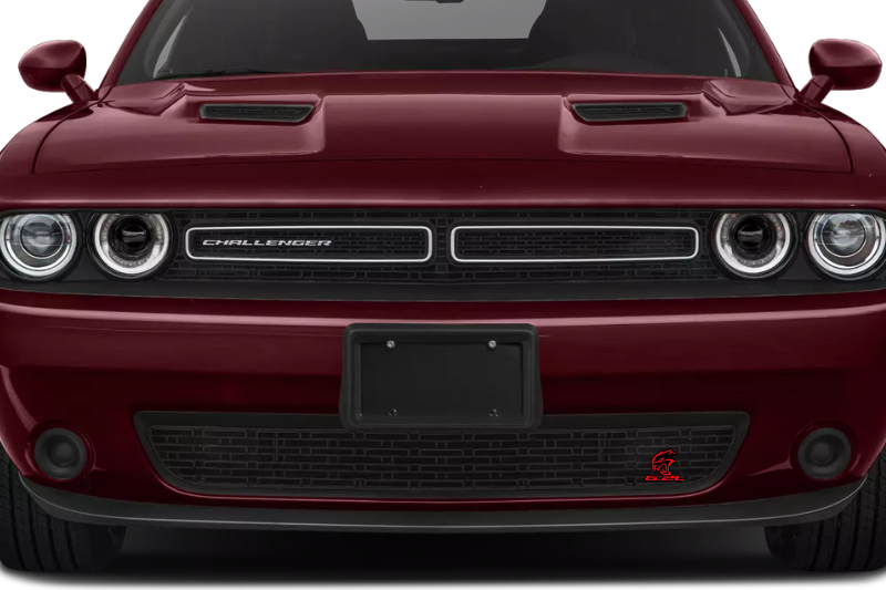 Dodge Emblem & Badge Set - Grille and Tailgate Hellcat 6.2L logo