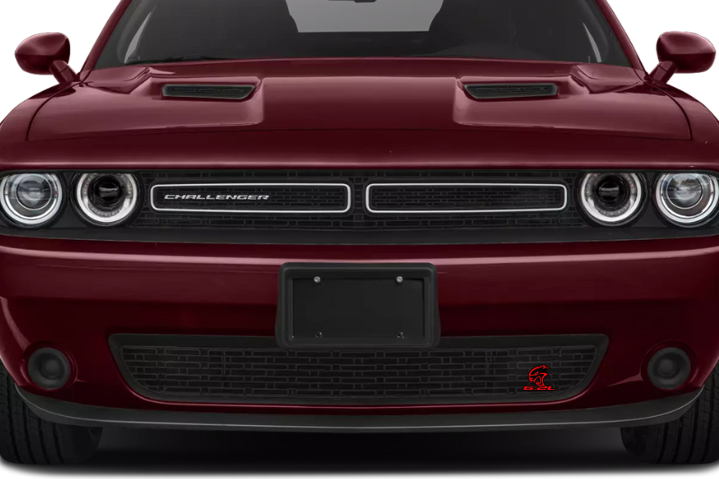 Dodge Emblem & Badge Set - Grille and Tailgate Hellcat 6.2L logo Dodge emblems decoinfabric
