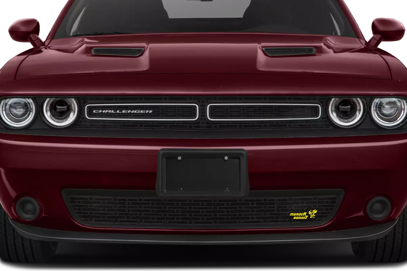 Dodge Emblem & Badge Set - Grille and Tailgate murdeR horneT logo (Type 5) Dodge emblems decoinfabric