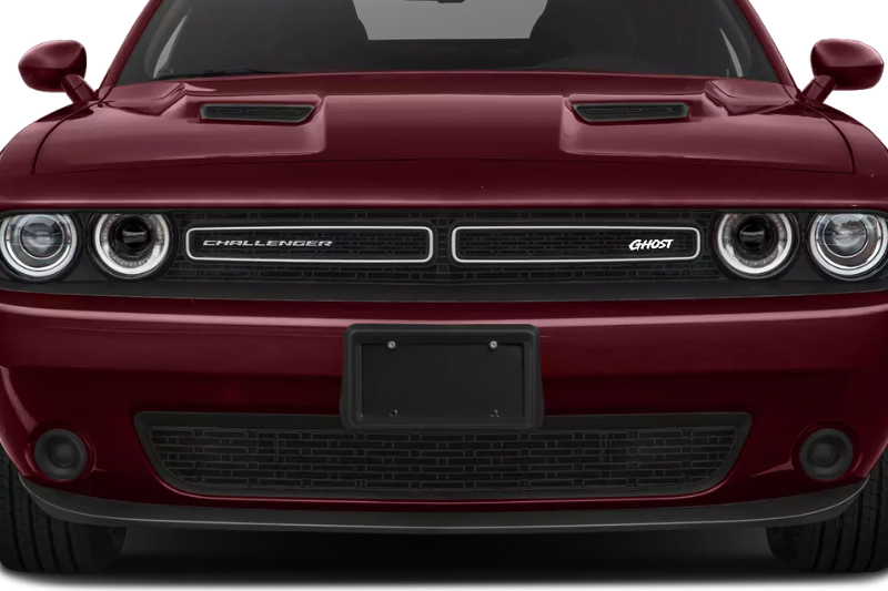 Dodge Emblem & Badge Set - Grille and Tailgate Ghost logo (Type 2) Dodge emblems decoinfabric