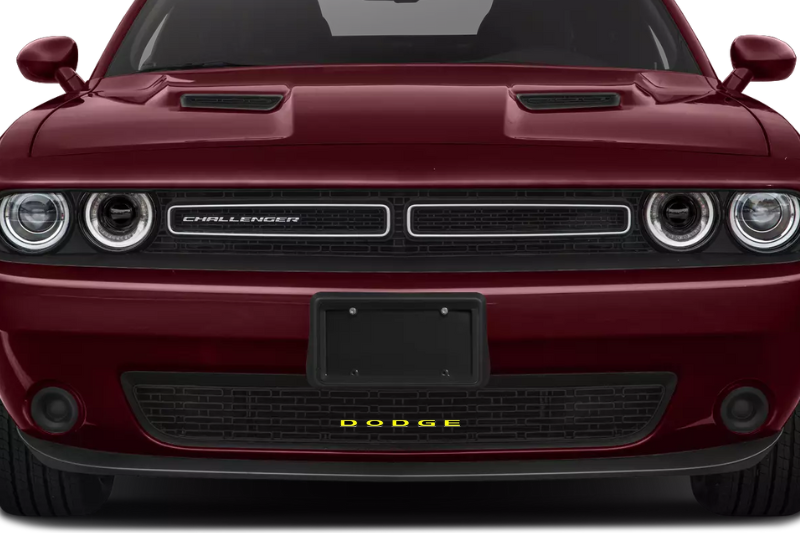 Dodge Emblem & Badge Set - Grille and Tailgate Dodge logo (letters) Dodge emblems decoinfabric