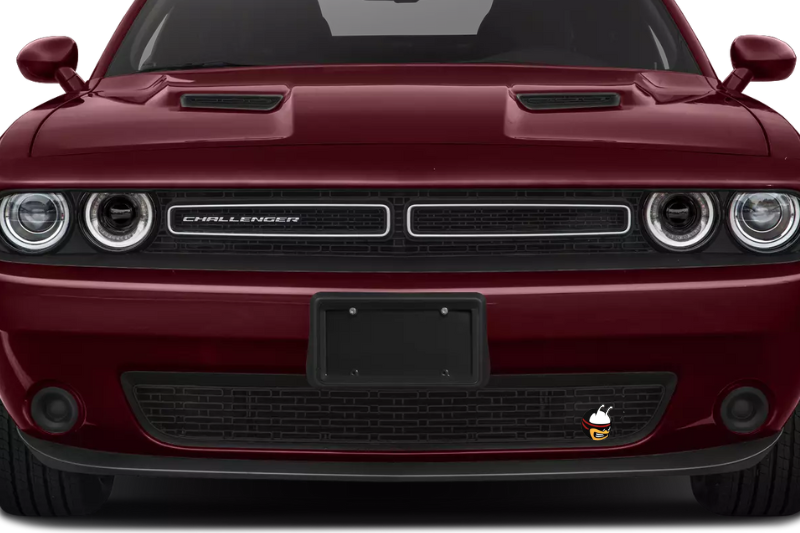 Dodge Emblem & Badge Set - Grille and Tailgate Scat Pack logo (Type 3) Dodge emblems decoinfabric