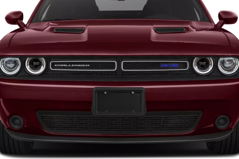Dodge Emblem & Badge Set - Grille and Tailgate Daytona logo Dodge emblems decoinfabric BLUE