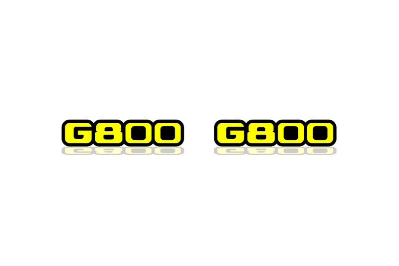 Mercedes G-Class emblem for fenders with G800 logo