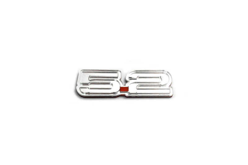 Ford tailgate trunk rear emblem with 5.2 logo Ford emblems decoinfabric