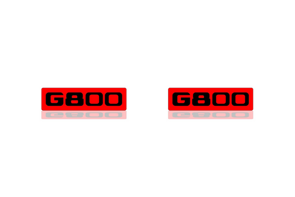 Mercedes G-Class emblem for fenders with G800 logo (type 2)