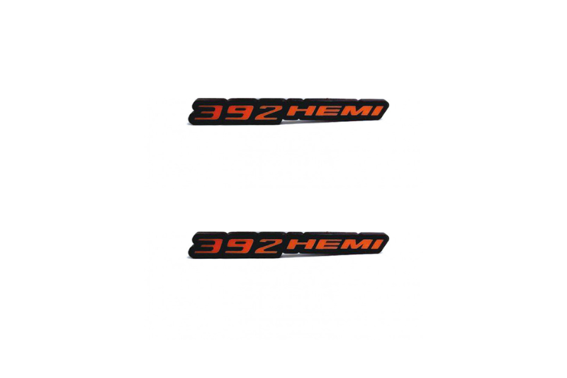 Dodge Emblem & Badge Set - Grille and Tailgate 392Hemi logo