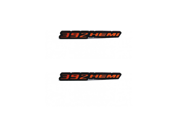 Dodge Emblem & Badge Set - Grille and Tailgate 392Hemi logo