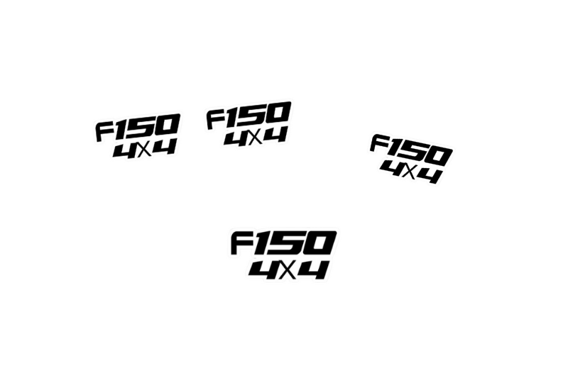 Ford Ranger Emblem & Badges set with F150 4X4 logo Ford emblems decoinfabric