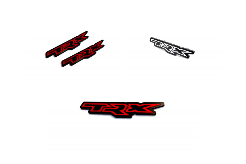 Dodge Emblem & Badges set with TRX logo