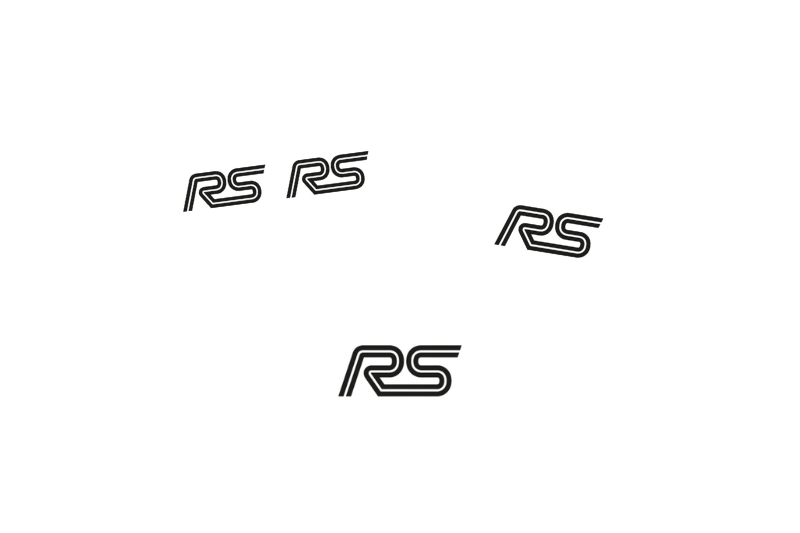 Ford Emblem & Badges set with RS logo (Type 4)