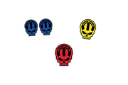 Dodge Emblem & Badges set with Mopar Skull logo (Type 13) Dodge emblems decoinfabric