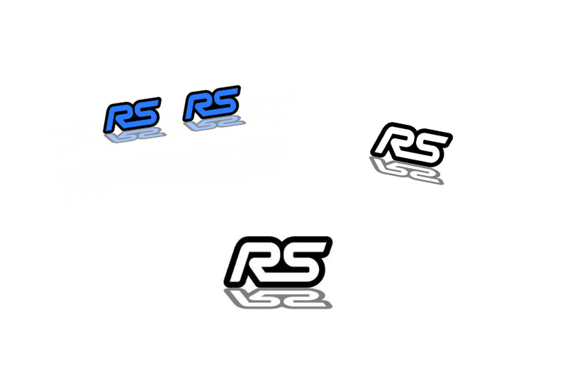 Ford Emblem & Badges set with RS logo Ford emblems decoinfabric