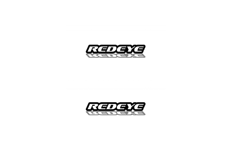 Dodge Emblem & Badge Set - Grille and Tailgate Redeye logo