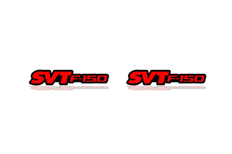 Ford F150 Emblem & Badges set with SVT F150 logo