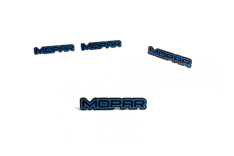 Dodge Emblem & Badges set with Mopar logo (Type 2)