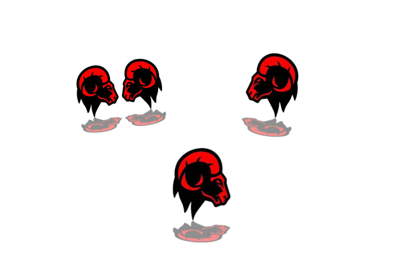 Dodge Emblem & Badges set with Ram Head logo Dodge emblems decoinfabric