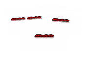 Honda Emblem & Badges set with Modulo logo Honda emblems decoinfabric