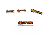 Jeep Emblem & Badges set with Mopar logo (Type 2) Jeep emblems decoinfabric