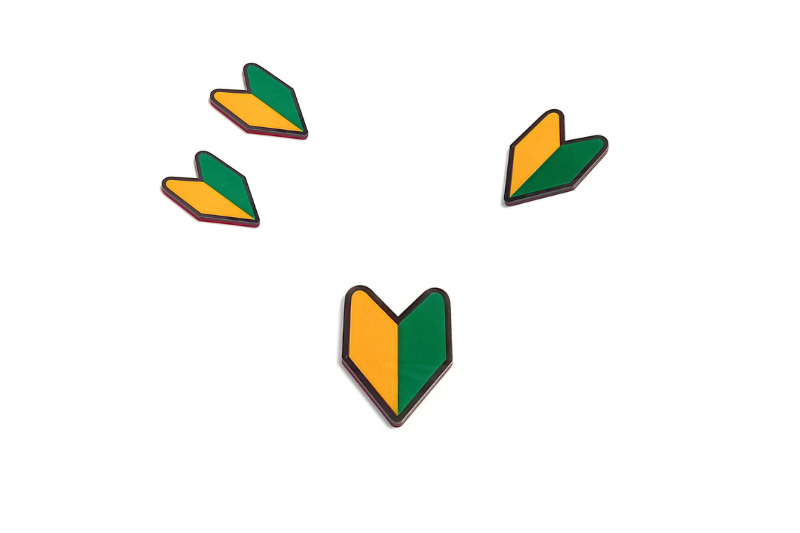 Lexus Emblem & Badges set with JDM logo Lexus emblems decoinfabric