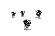 Dodge Emblem & Badges set with Demon logo Dodge emblems decoinfabric