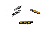Jeep Emblem & Badges set with SRT logo (Type 2) Jeep emblems decoinfabric