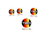 Toyota Emblem & Badges set with TRD logo (Type 7) Toyota emblems decoinfabric