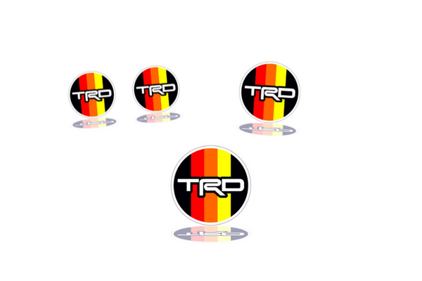 Toyota Emblem & Badges set with TRD logo (Type 7)