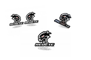 Dodge Emblem & Badges set with Hellcat + Redeye logo Dodge emblems decoinfabric