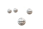 Ford Mustang Stainless Steel Emblem & Badges set with Bullitt logo Ford emblems decoinfabric