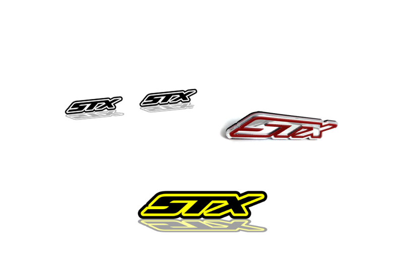 Ford F150 Emblem & Badges set with STX logo (Type 3) Ford emblems decoinfabric