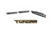 Toyota Emblem & Badges set with Tundra III logo Toyota emblems decoinfabric