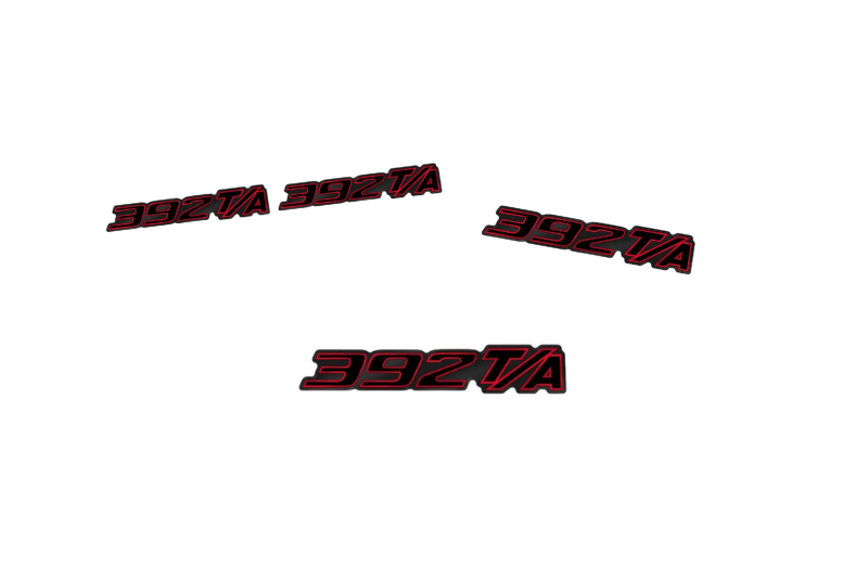 Dodge Emblem & Badges set with 392 T/A logo (Type 2) Dodge emblems decoinfabric