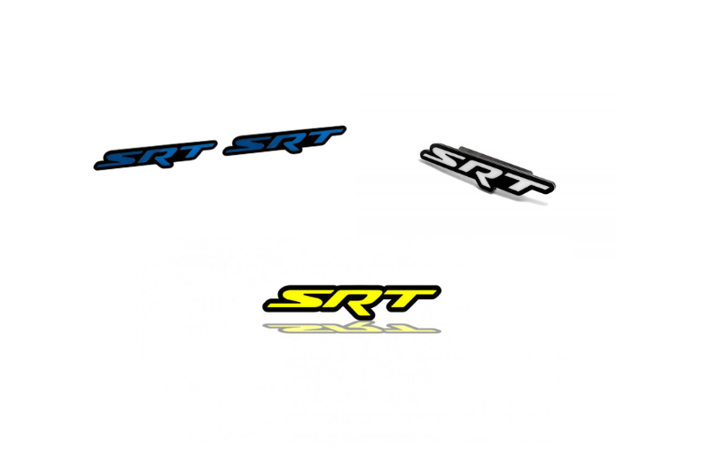 Jeep Emblem & Badges set with SRT logo Jeep emblems decoinfabric