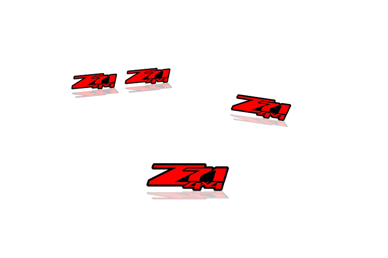 Chevrolet Emblem & Badges set with Z71 4x4 logo Chevrolet emblems decoinfabric