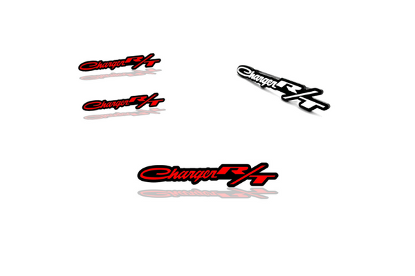 Dodge Emblem & Badges set with Charger R/T logo