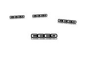 KIA Emblem & Badges set with Ceed logo KIA emblems decoinfabric