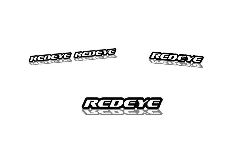 Dodge Emblem & Badges set with Redeye logo Dodge emblems decoinfabric