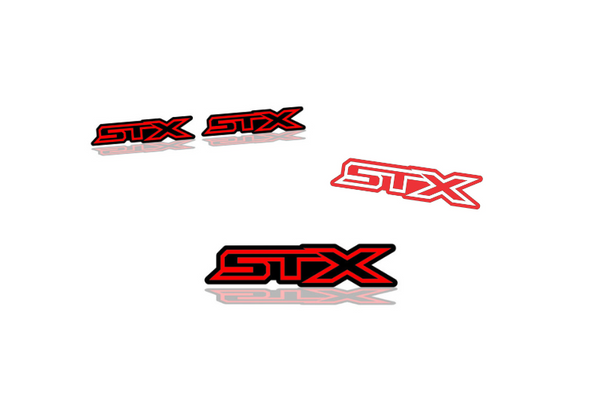 Ford F150 Emblem & Badges set with STX logo