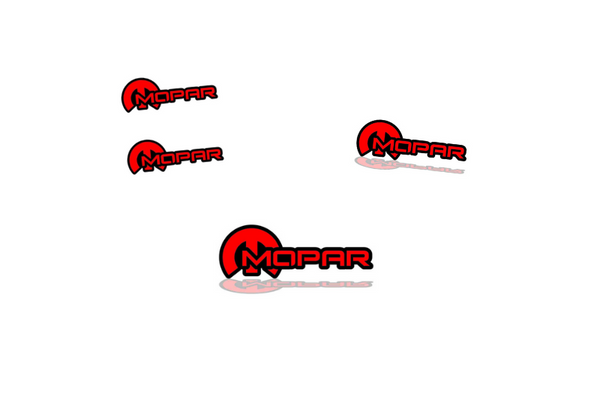 Jeep Emblem & Badges set with Mopar logo (Type 5)