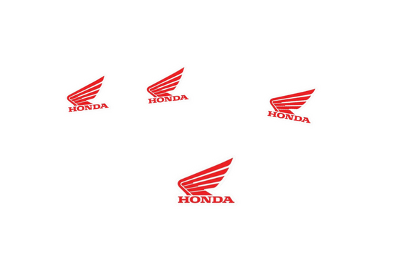 Honda Emblem & Badges set with Honda logo (Type 2)