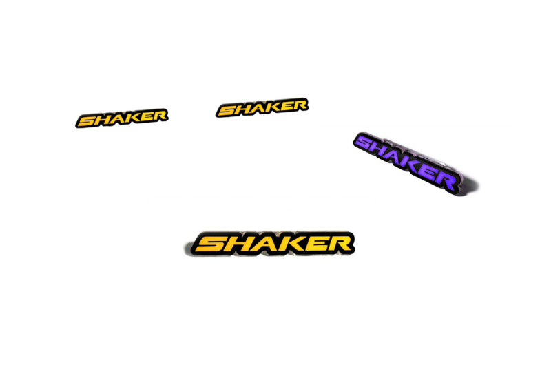 Dodge Emblem & Badges set with Shaker logo