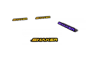 Dodge Emblem & Badges set with Shaker logo Dodge emblems decoinfabric