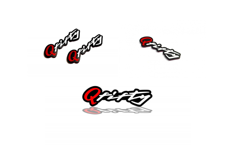 Infiniti Emblem & Badges set with Q50 logo Infiniti emblems decoinfabric
