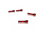 Acura Emblem & Badges set with Type S logo Acura emblems decoinfabric